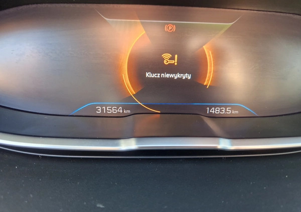 Peugeot 3008 cena 57900 przebieg: 31000, rok produkcji 2022 z Golina małe 211